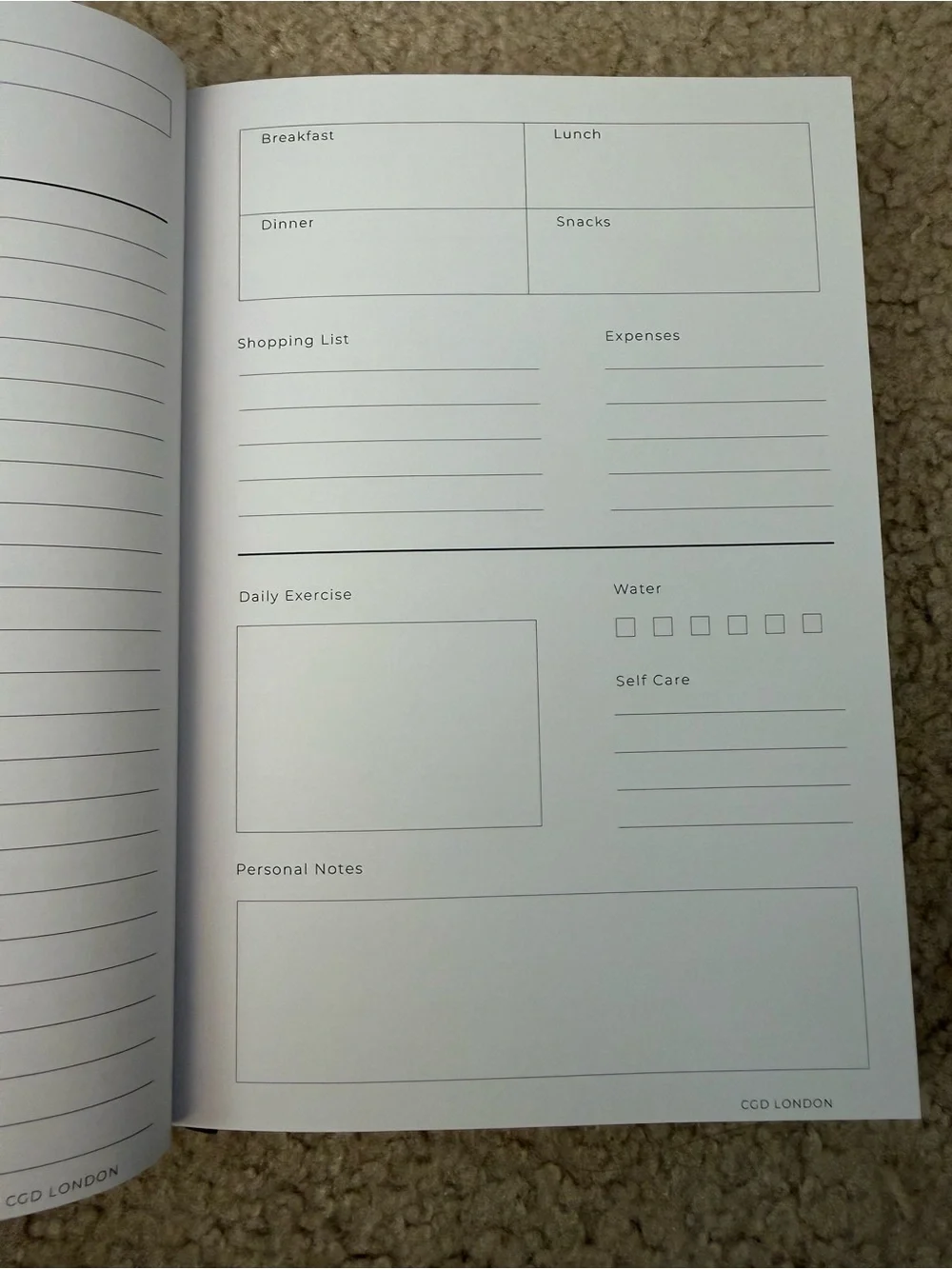 CREATE your FUTURE Hardcover Planner - White